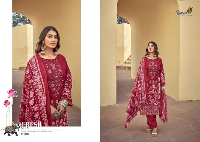 Naira Nx Vol 56 By Saniya Embroidery Cotton Pakistani Dress Material Wholesale Shop In Surat